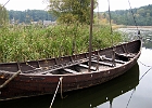 Transportboot im archiologischen Freiluftmuseum Groß Raden : Kahn, Boot, Museum
